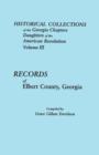 Image for Historical Collections of the Georgia Chapters Daughters of the American Revolution. Volume III