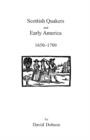 Image for Scottish Quakers and Early America, 1650-1700