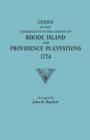 Image for Census of the Inhabitants of the Colony of Rhode Island and Providence Plantations, 1774