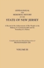 Image for Genealogical and Memorial History of the State of New Jersey. in Four Volumes. Volume III