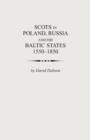 Image for Scots in Poland, Russia and the Baltic States, 1550-1850