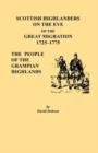 Image for Scottish Highlanders on the Eve of the Great Migration, 1725-1775. The People of the Grampian Highlands