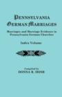 Image for Pennsylvania German Marriages