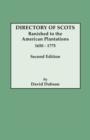 Image for Directory of Scots Banished to the American Plantations, 1650-1775. Second Edition