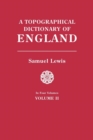 Image for Topographical Dictionary of England. in Four Volumes. Volume II