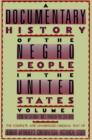 Image for A Documentary History of the Negro People in the United States