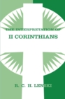 Image for Interpretation of Second Corinthians