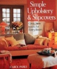 Image for Simple upholstery and slipcovers