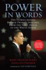 Image for Power in words: the stories behind Barack Obama&#39;s speeches, from the state house to the White House