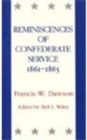 Image for Reminiscences of Confederate Service, 1861-1865