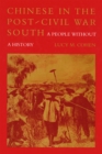 Image for Chinese in the Post-Civil War South