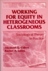 Image for Working for Equity in Heterogeneous Classrooms