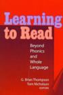 Image for Learning to Read