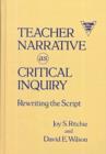 Image for Teacher Narrative as Critical Inquiry