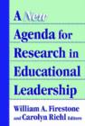Image for A New Agenda for Research on Educational Leadership