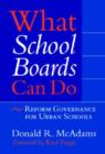 Image for What School Boards Can Do