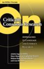 Image for On Critically Conscious Research
