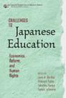 Image for Challenges to Japanese education  : economics, reform, and human rights