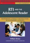 Image for RTI and the Adolescent Reader