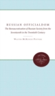 Image for Russian Officialdom