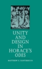 Image for Unity and Design in Horace&#39;s &quot;Odes&quot;