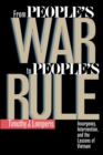 Image for From People&#39;s War to People&#39;s Rule