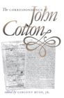 Image for Correspondence of John Cotton