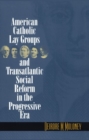 Image for American Catholic Lay Groups and Transatlantic Social Reform in the Progressive Era