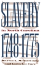 Image for Slavery in North Carolina, 1748-1775.