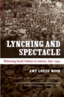 Image for Lynching and spectacle  : witnessing racial violence in America, 1890-1940