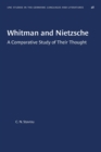 Image for Whitman and Nietzsche
