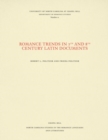 Image for Romance Trends in 7th and 8th Century Latin Documents