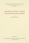 Image for Higher, hidden order  : design and meaning in the Odes of Malherbe