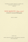 Image for Don Quijote (1894-1970)
