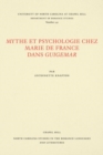 Image for Mythe et Psychologie chez Marie de France dans Guigemar