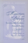 Image for Mannerism and Baroque in Seventeeth-Century French Poetry