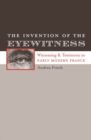 Image for The Invention of the Eyewitness