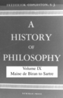 Image for A History of Philosophy, Volume IX