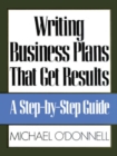 Image for Writing Business Plans That Get Results