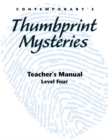 Image for Thumbprint Mysteries Level Four, Teacher&#39;s Manual