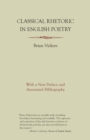 Image for Classical Rhetoric in English Poetry