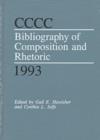 Image for Cccc Bibliography of Composition and Rhetoric 1993