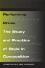 Image for Performing Prose
