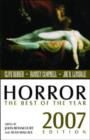 Image for Horror: The Best Of The Year, 2007 Edition