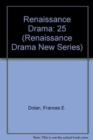 Image for Renaissance Drama 25