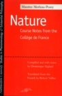 Image for La Nature : Notes, Cours du College de France