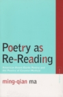 Image for Poetry as re-reading  : American avant-garde poetry and the poetics of counter-method