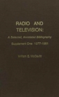 Image for Radio and Television: Supplement One: 1977-1981