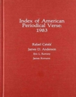 Image for Index of American Periodical Verse 1983