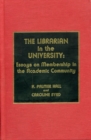 Image for The Librarian in the University